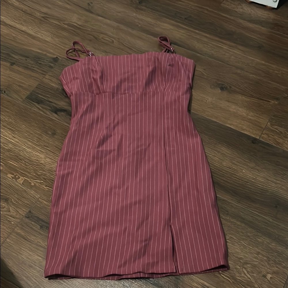 Striped Pink Dress
